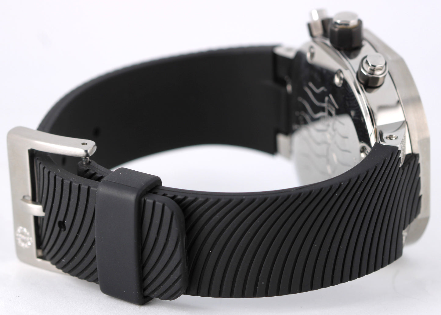 Clerc Geneve CXX Scuba DIAMONDS Chronograph Steel Silver 42mm CXXDSN115Q Watch