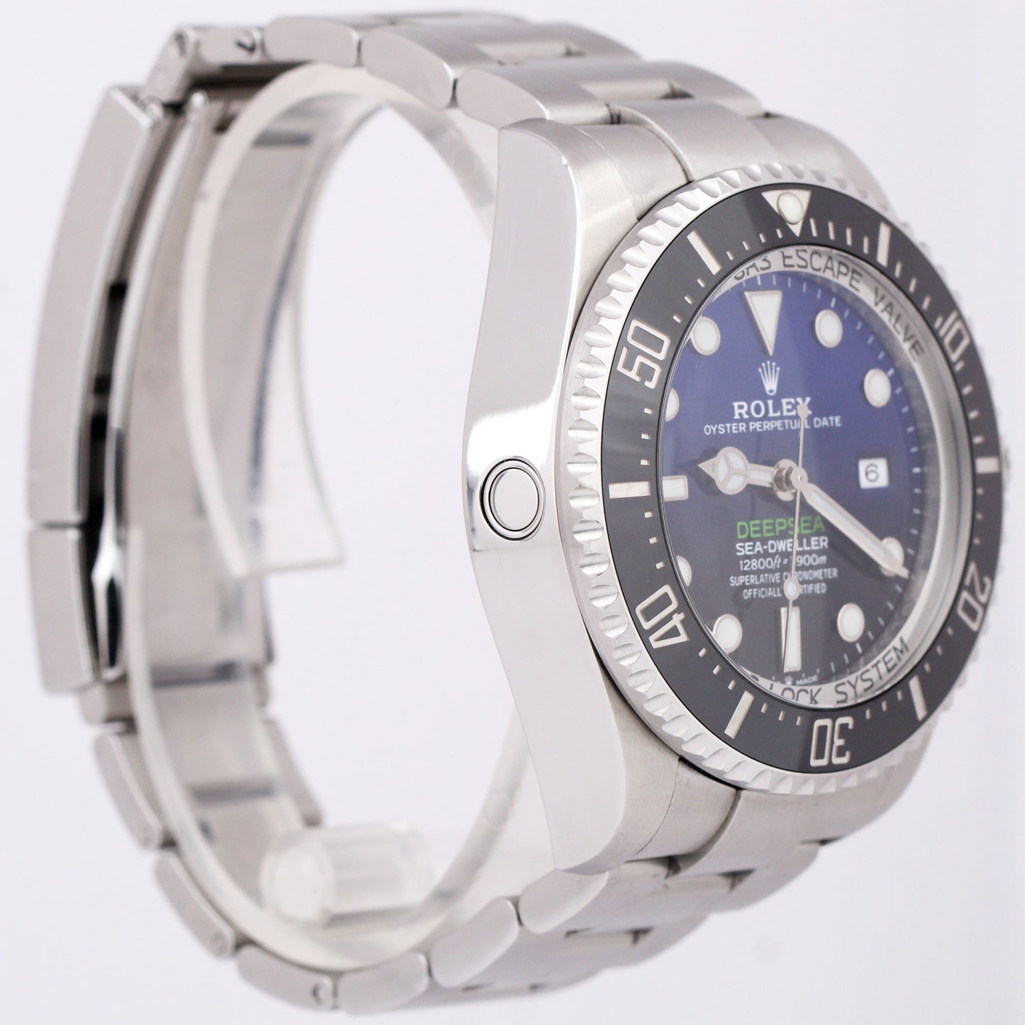 Rolex Sea-Dweller Deepsea JAMES CAMERON Blue Black 44mm 126660 Dive Date Watch