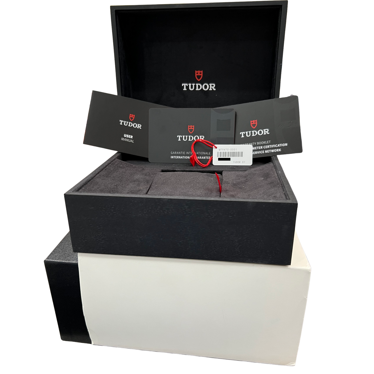 2022 Tudor Black Bay Pro 79470 Black Stainless Steel 39mm GMT Watch Box Papers