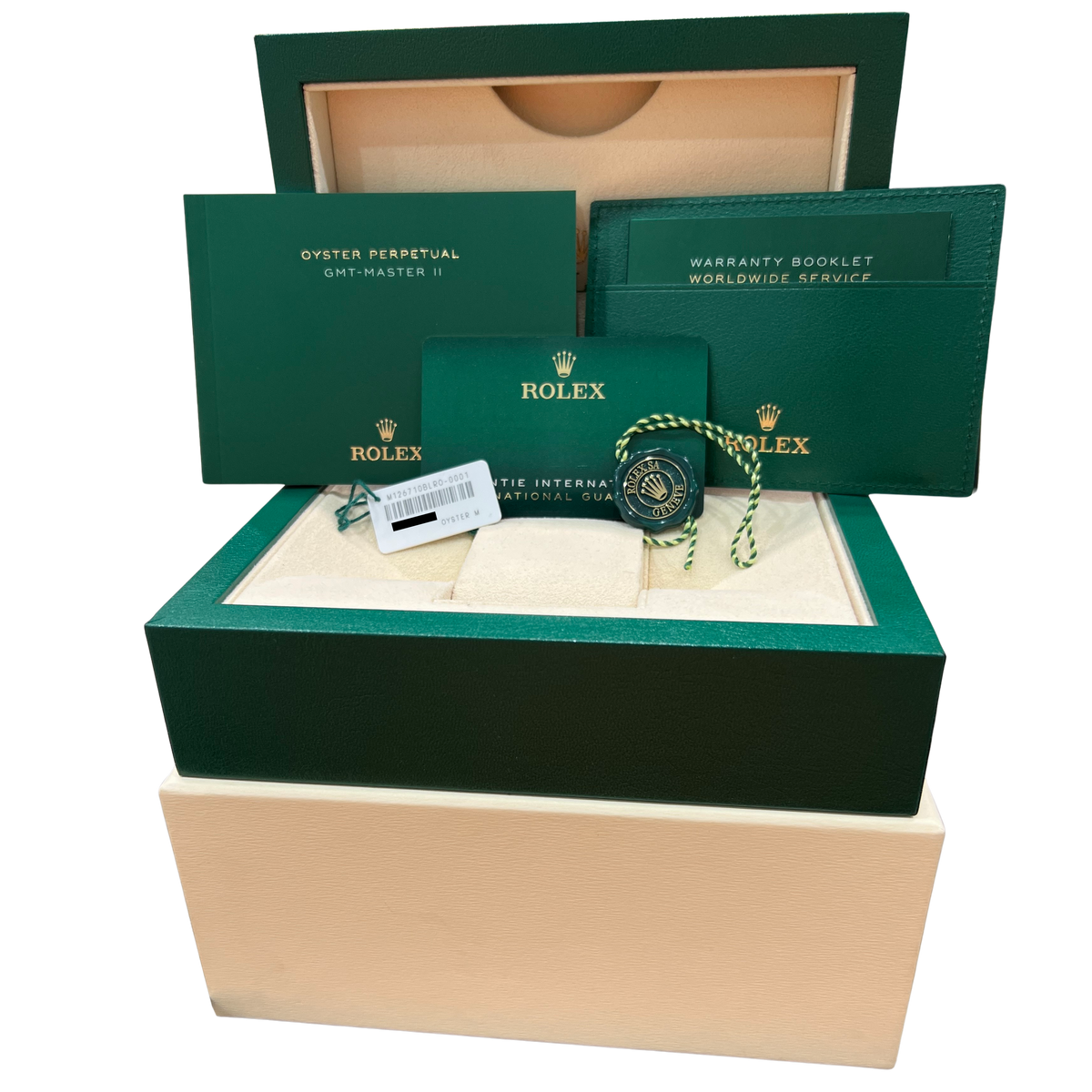 2022 Rolex GMT-Master II PEPSI 126710 BLRO Blue Red Jubilee 40mm Box Papers