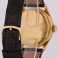 VINTAGE Patek Philippe Calatrava 35mm SILVER Manual 18K Yellow Gold Leather 2532