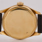 VINTAGE Patek Philippe Calatrava 35mm SILVER Manual 18K Yellow Gold Leather 2532