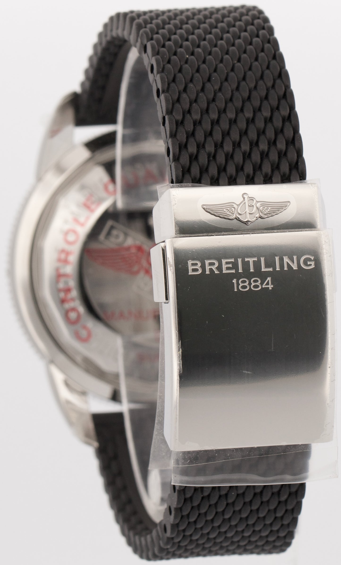 NEW STICKERED PAPERS Breitling Superocean Heritage B01 GREEN 46mm AB2020 BOX