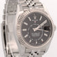 2021 PAPERS Rolex Sky-Dweller BLACK Steel 18K White Gold 42mm JUBILEE 326934 BOX