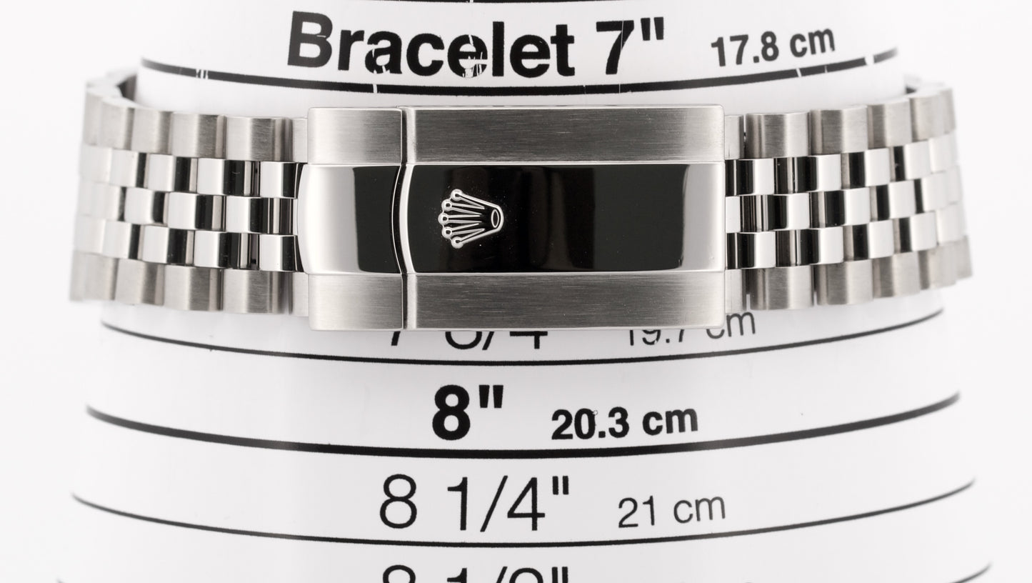 2021 PAPERS Rolex Sky-Dweller BLACK Steel 18K White Gold 42mm JUBILEE 326934 BOX