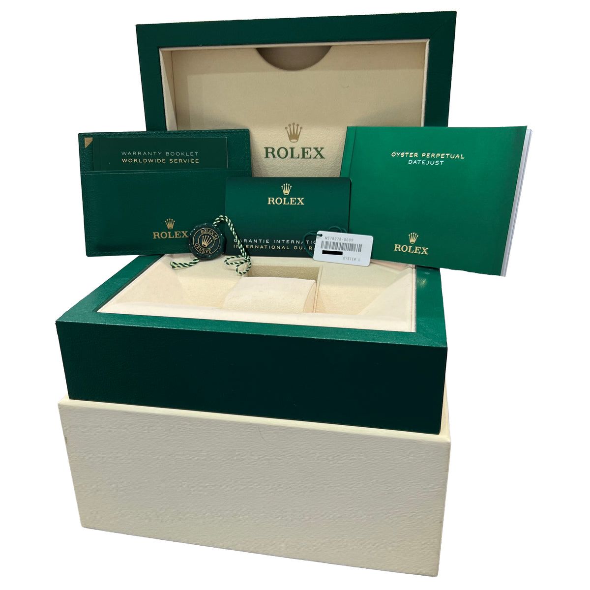 2020 Rolex DateJust 31 278278 Champagne 18K Yellow Gold 31mm Watch Box Papers