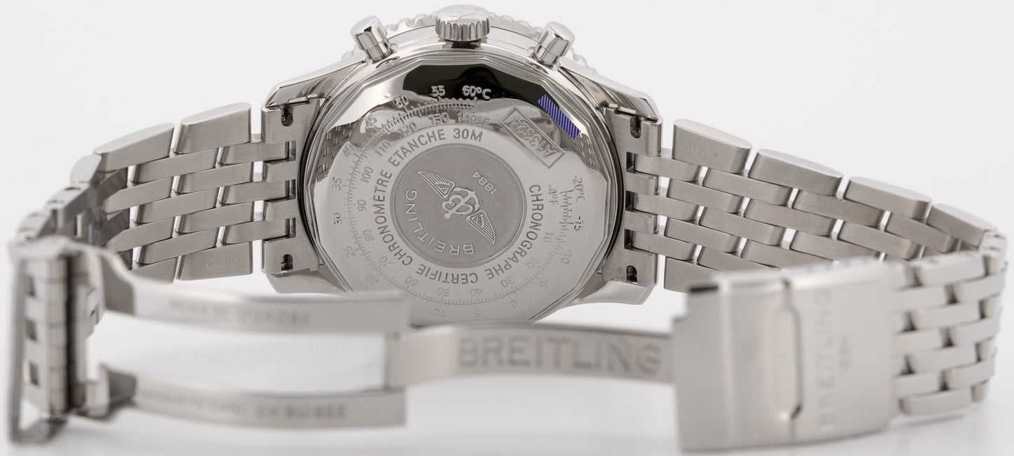 Breitling Navitimer Heritage IVORY Stainless Steel Automatic 41mm A13324 Watch