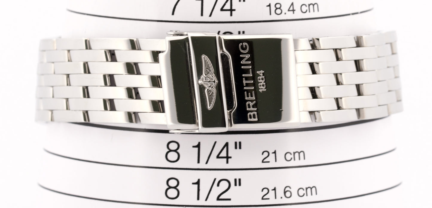 Breitling Navitimer Heritage IVORY Stainless Steel Automatic 41mm A13324 Watch