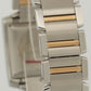 PAPERS Ladies Cartier Tank Francaise SILVER ROMAN Two-Tone 18K Gold Steel 2302