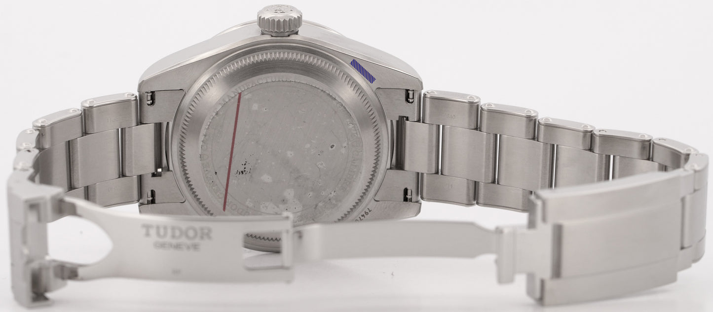 2025 PAPERS Tudor Black Bay Pro WHITE 39mm GMT Stainless Steel 79470 Watch BOX