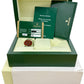 PAPERS Rolex Submariner Date Gold FLAT BLUE Ceramic 40mm 116613 LB Watch BOX