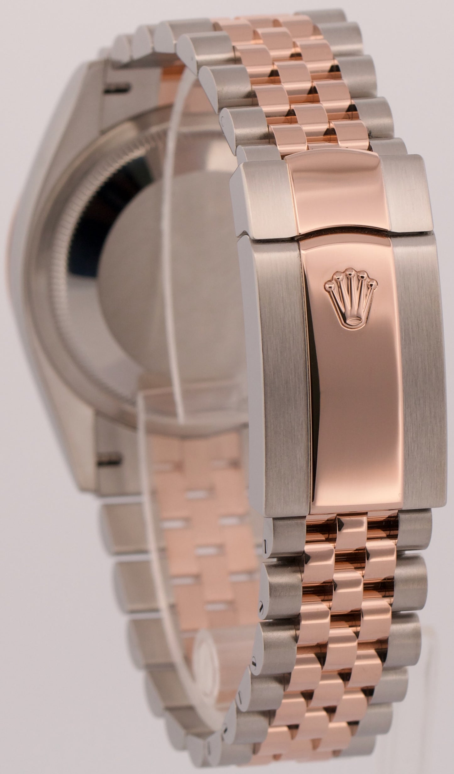 2026 PAPERS Rolex DateJust RHODIUM 18K Rose Gold Steel JUBILEE 36mm 126231 BOX