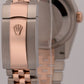 2026 PAPERS Rolex DateJust RHODIUM 18K Rose Gold Steel JUBILEE 36mm 126231 BOX