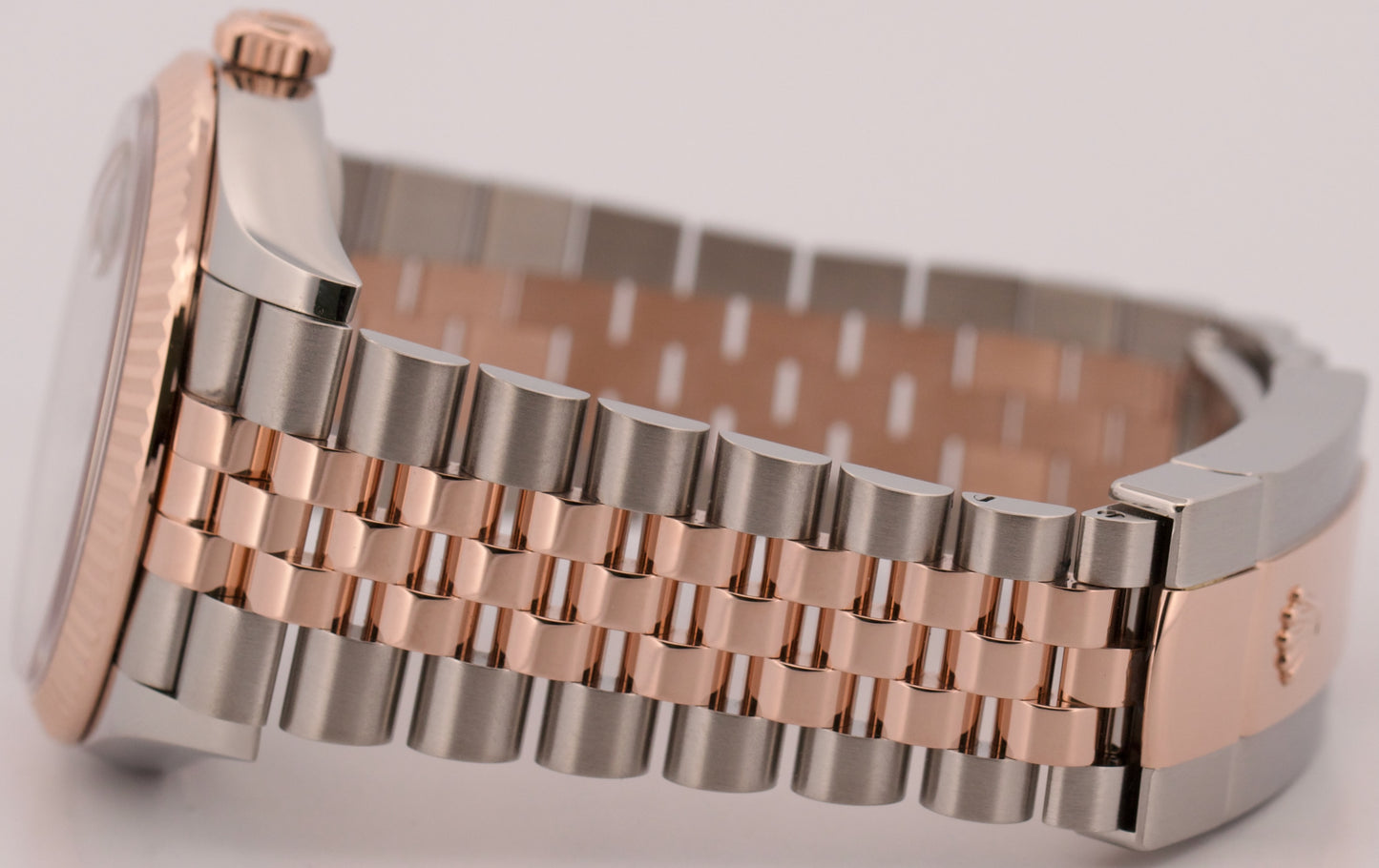 2026 PAPERS Rolex DateJust RHODIUM 18K Rose Gold Steel JUBILEE 36mm 126231 BOX