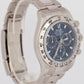 PAPERS Rolex Daytona Cosmograph Blue 18K White Gold Oyster Watch 116509 B+P