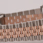 2026 PAPERS Rolex DateJust RHODIUM 18K Rose Gold Steel JUBILEE 36mm 126231 BOX