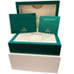 Rolex Cellini Moonphase 50535 White 18K Rose Gold White 39mm Watch Box