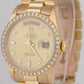 MINT Rolex Day-Date President FACTORY DIAMOND 36mm 18K Yellow Gold Watch 18348