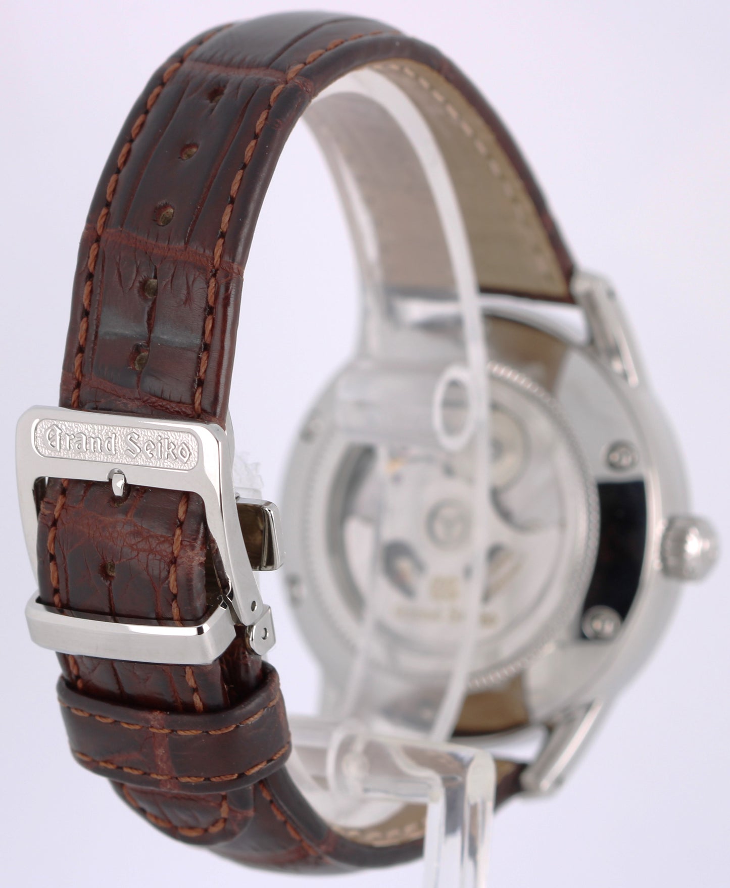 2023 PAPERS Grand Seiko Elegance GMT Steel Ivory 39.5mm SBGM221G Watch BOX