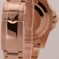 2022 PAPERS Rolex GMT-Master II ROOT BEER 18K Rose Gold 40mm 126715 CHNR BOX