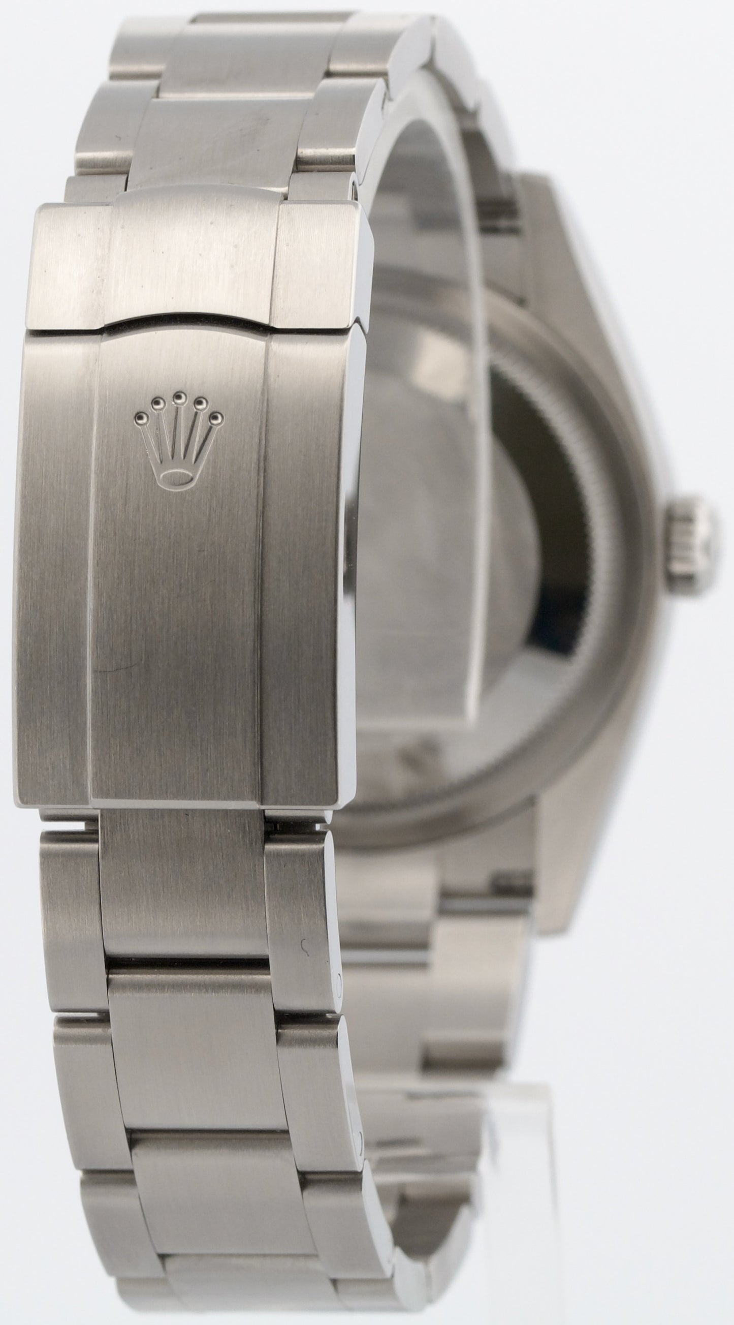 2025 PAPERS Rolex Oyster Perpetual LAVENDER PURPLE Steel 36mm Watch 126000 BOX