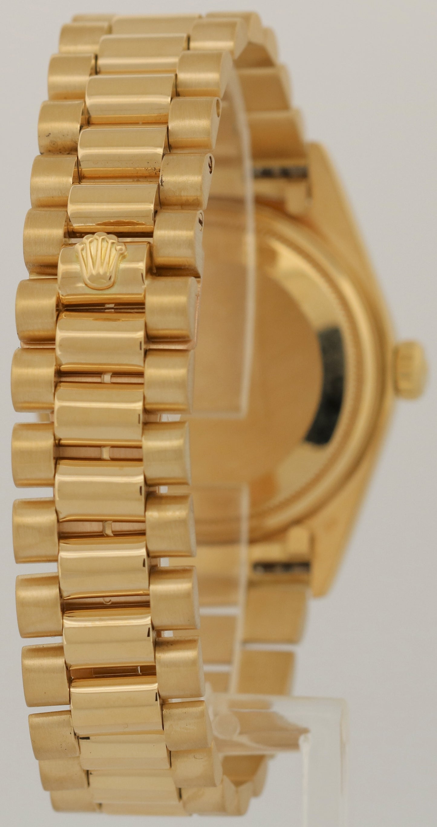 VINTAGE 1978 Rolex Day-Date President CHAMPAGNE TAPESTRY 36mm 18K Gold 18038
