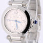 Cartier Pasha Stainless Steel White Arabic 35mm 4327 Automatic Watch