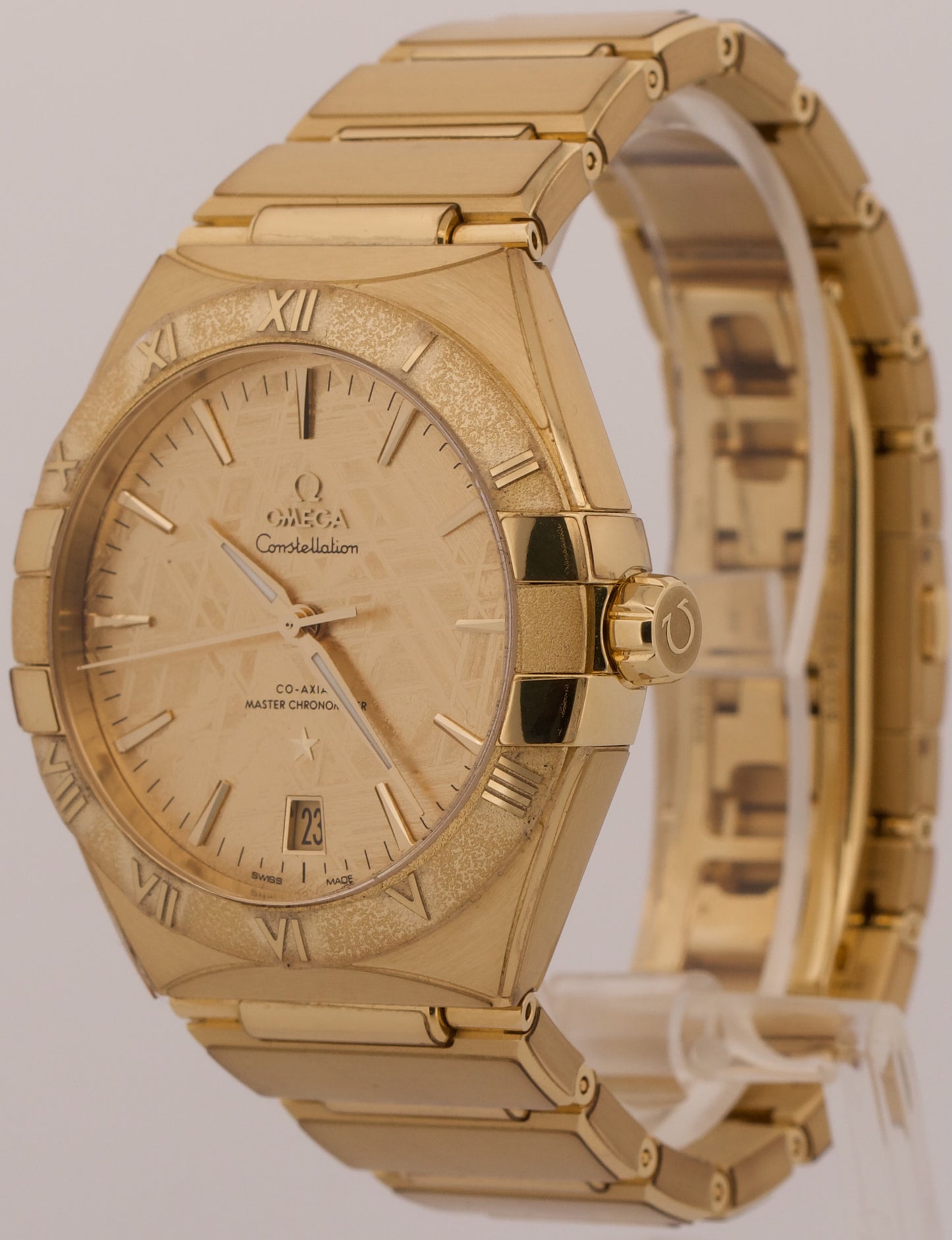 2024 PAPERS Omega Constellation METEORITE MOONSHINE 18K 131.50.41.21.99.001 BOX