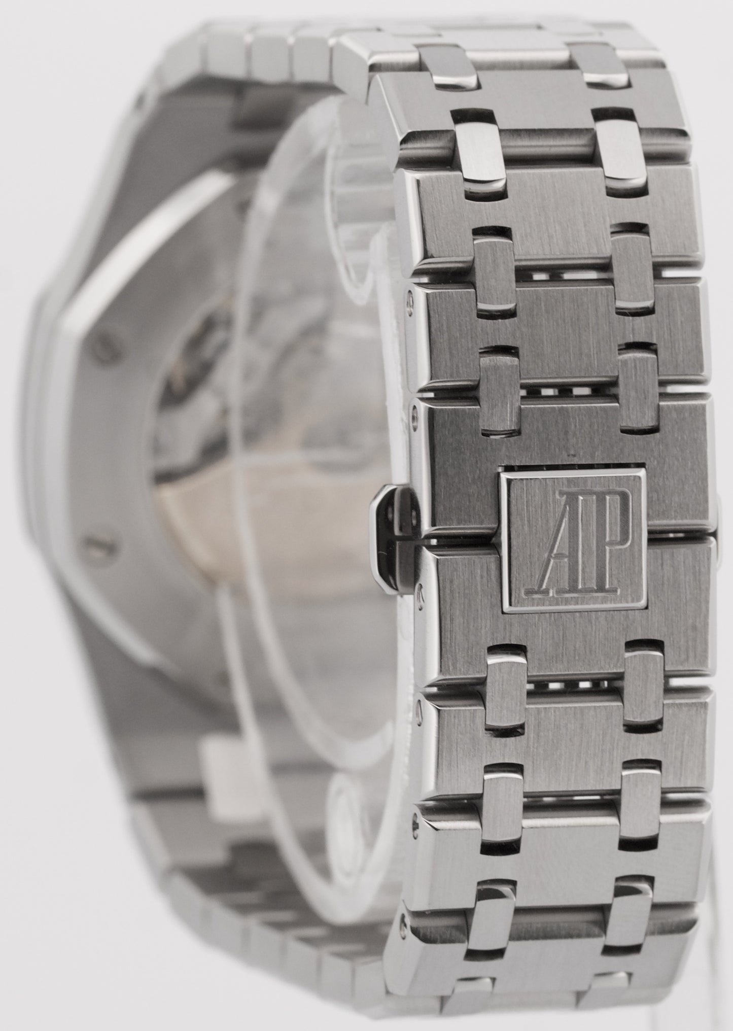 Audemars Piguet Royal Oak WHITE 39mm Stainless Steel Date Watch 15300ST