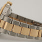 1997 Rolex Submariner Date 40mm BLUE 18K Yellow Gold Stainless Steel 16613 Watch