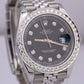 MINT Rolex DateJust 41 BLACK DIAMOND Stainless Steel JUBILEE 41mm Watch 126334