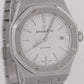 PAPERS Audemars Piguet Royal Oak WHITE Stainless 41mm 15400ST.OO.1220ST.02 BOX