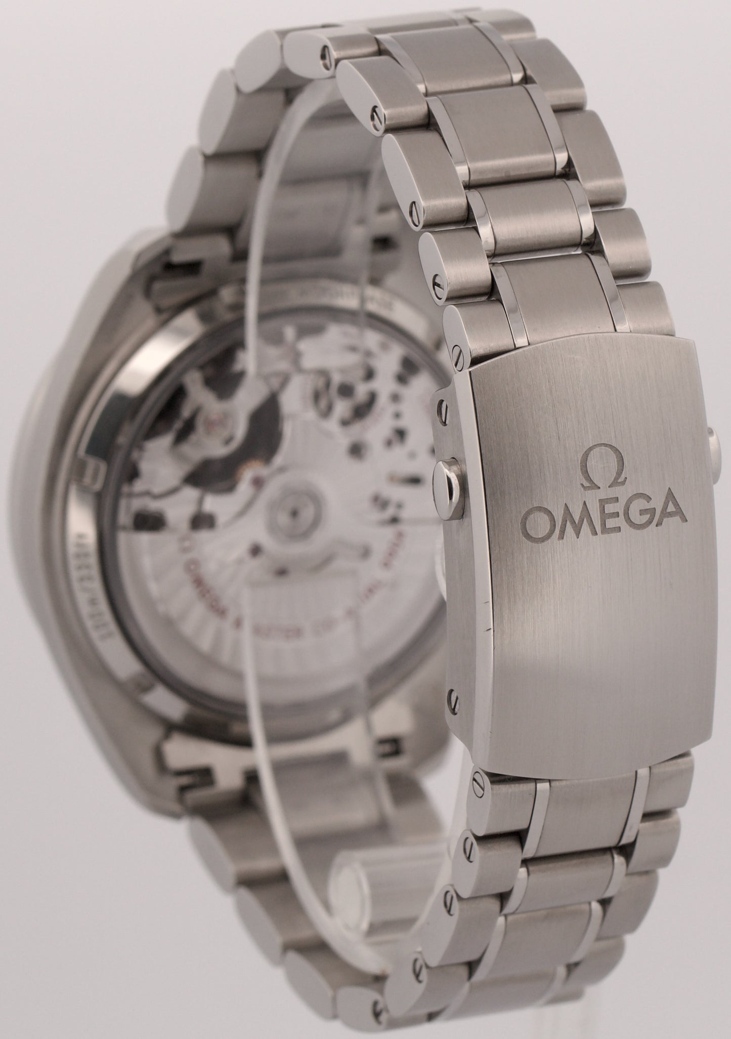 2022 PAPERS Omega Speedmaster Moonphase BLUE Stainless 304.33.44.52.03.001 BOX