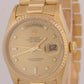 Rolex Day-Date President FACTORY CHAMPAGNE DIAMOND 36mm 18K Yellow Gold 18238