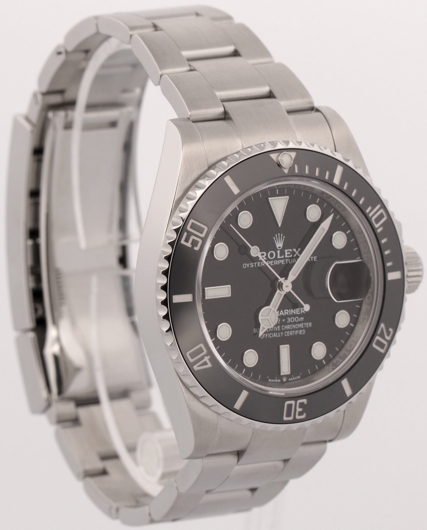 2022 PAPERS Rolex Submariner 41mm BLACK Stainless Steel Ceramic 126610 LN BOX