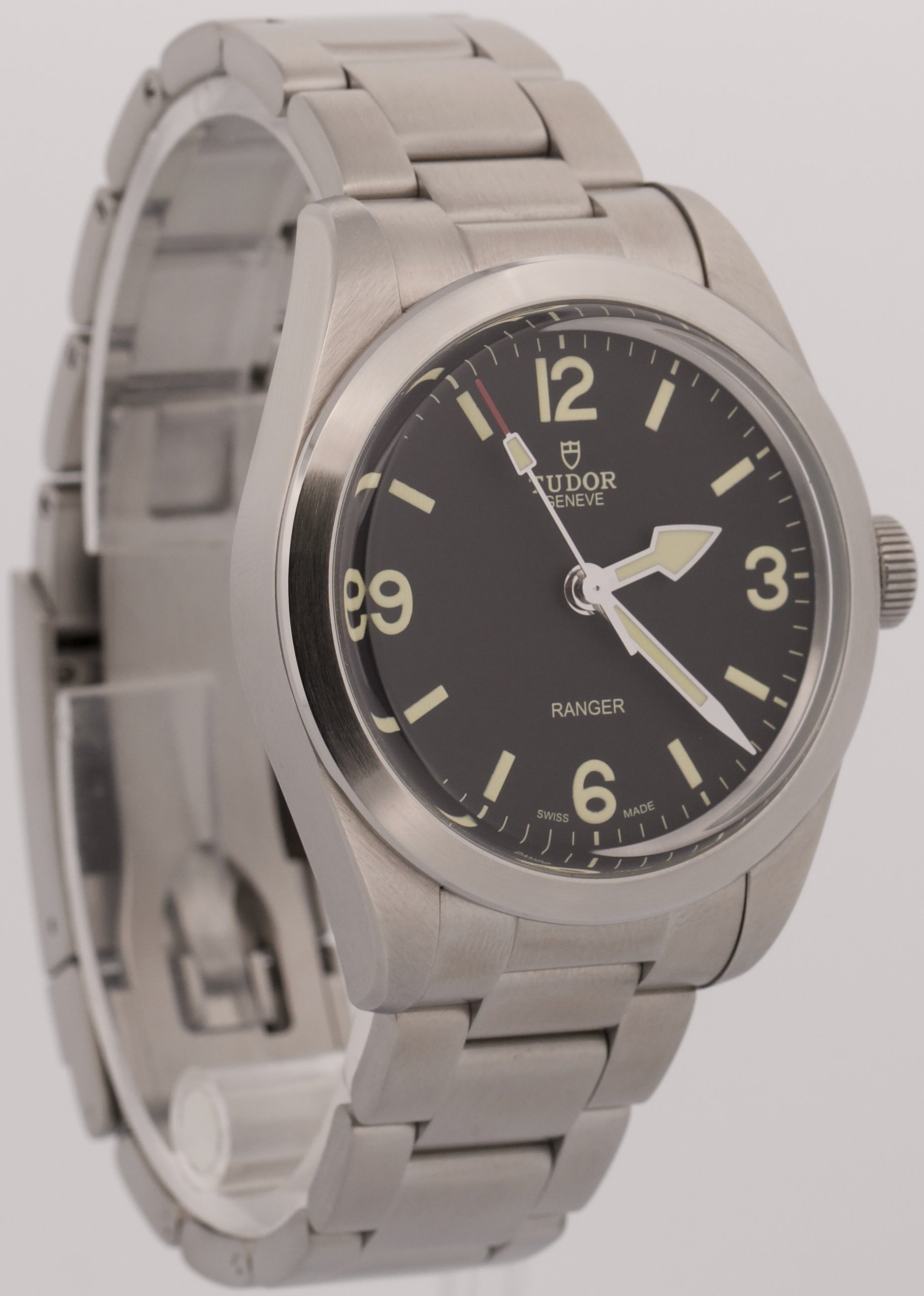 2024 PAPERS Tudor Ranger 39mm BLACK Arabic Stainless Automatic