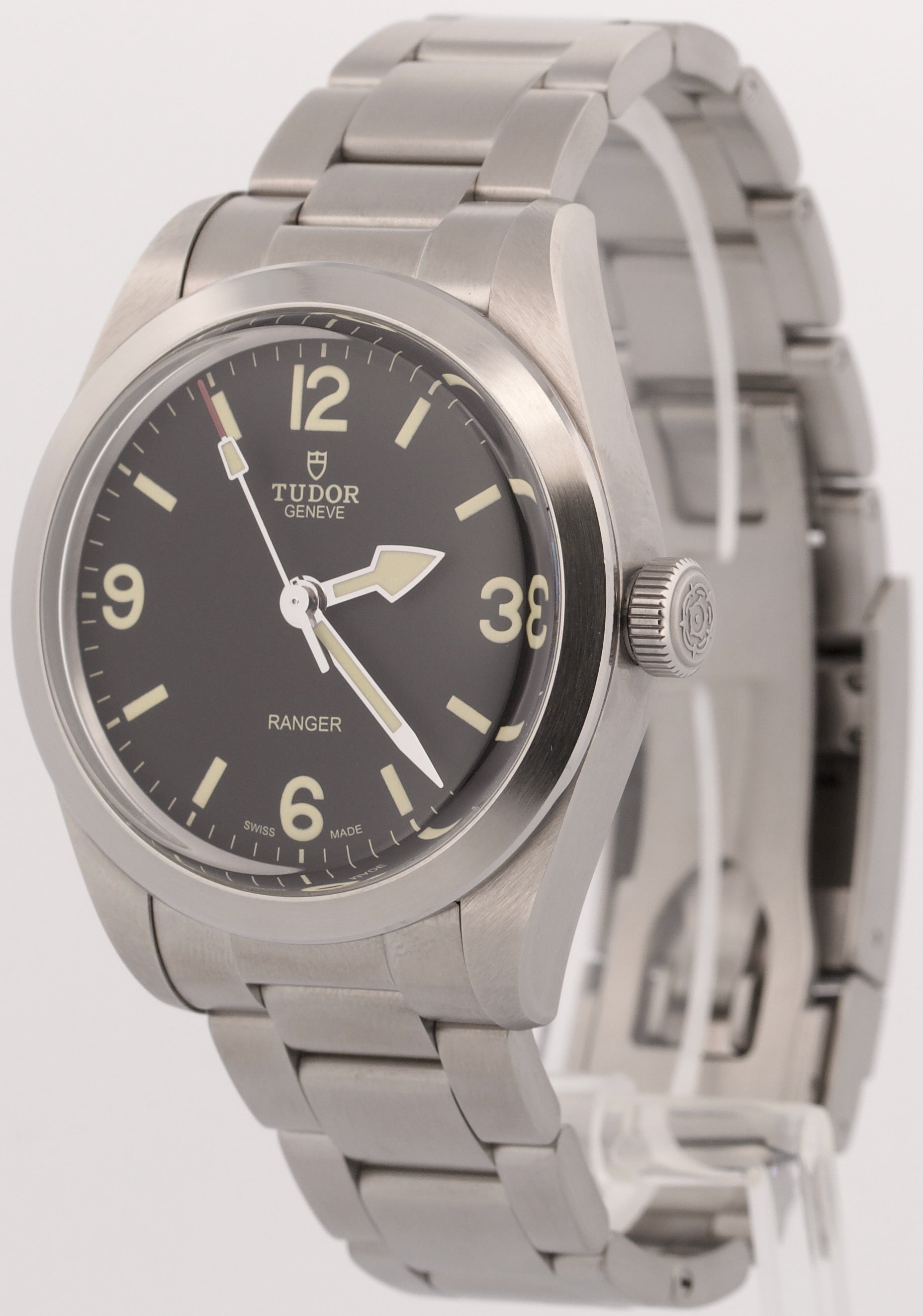 2024 PAPERS Tudor Ranger 39mm BLACK Arabic Stainless Automatic