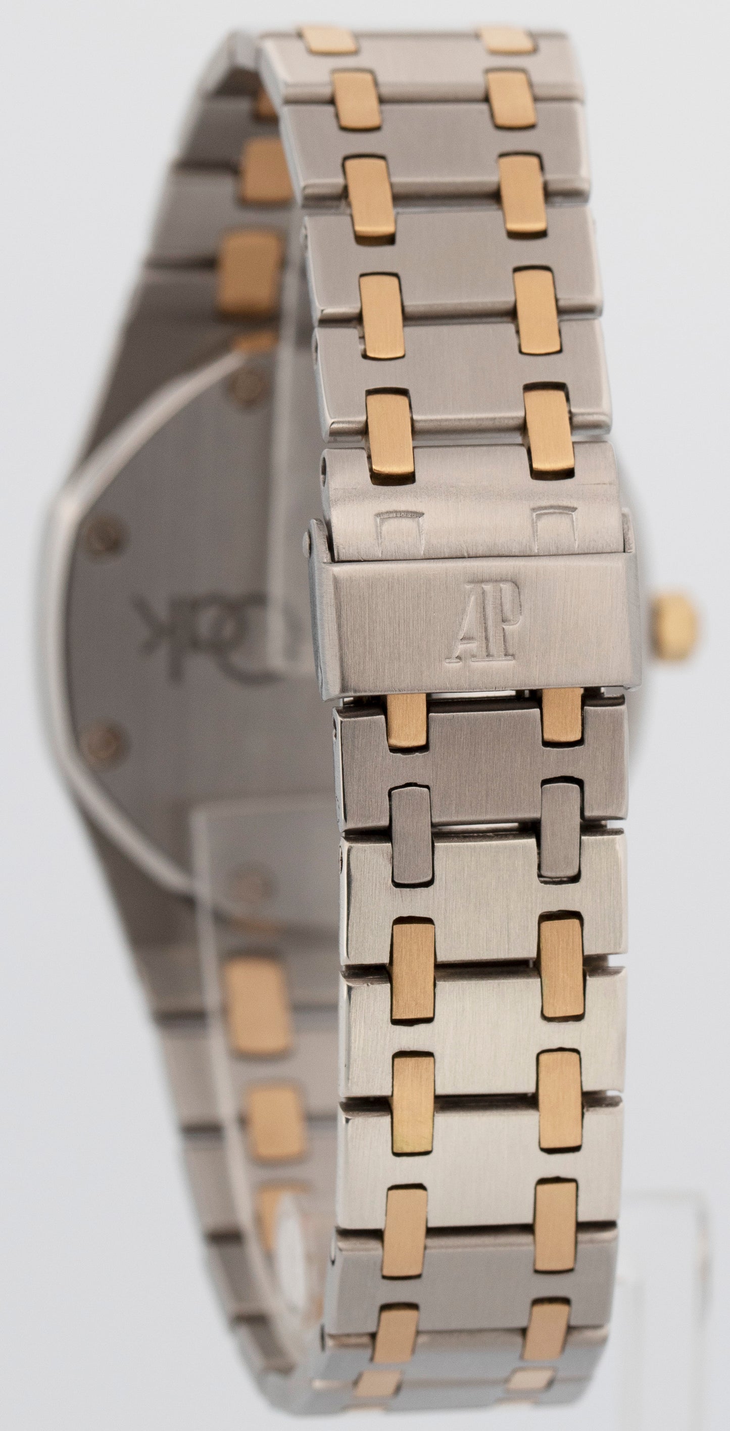 2025 SERVICE Audemars Piguet Royal Oak Gray 35mm Two-Tone 18K 4100BA Watch BOX