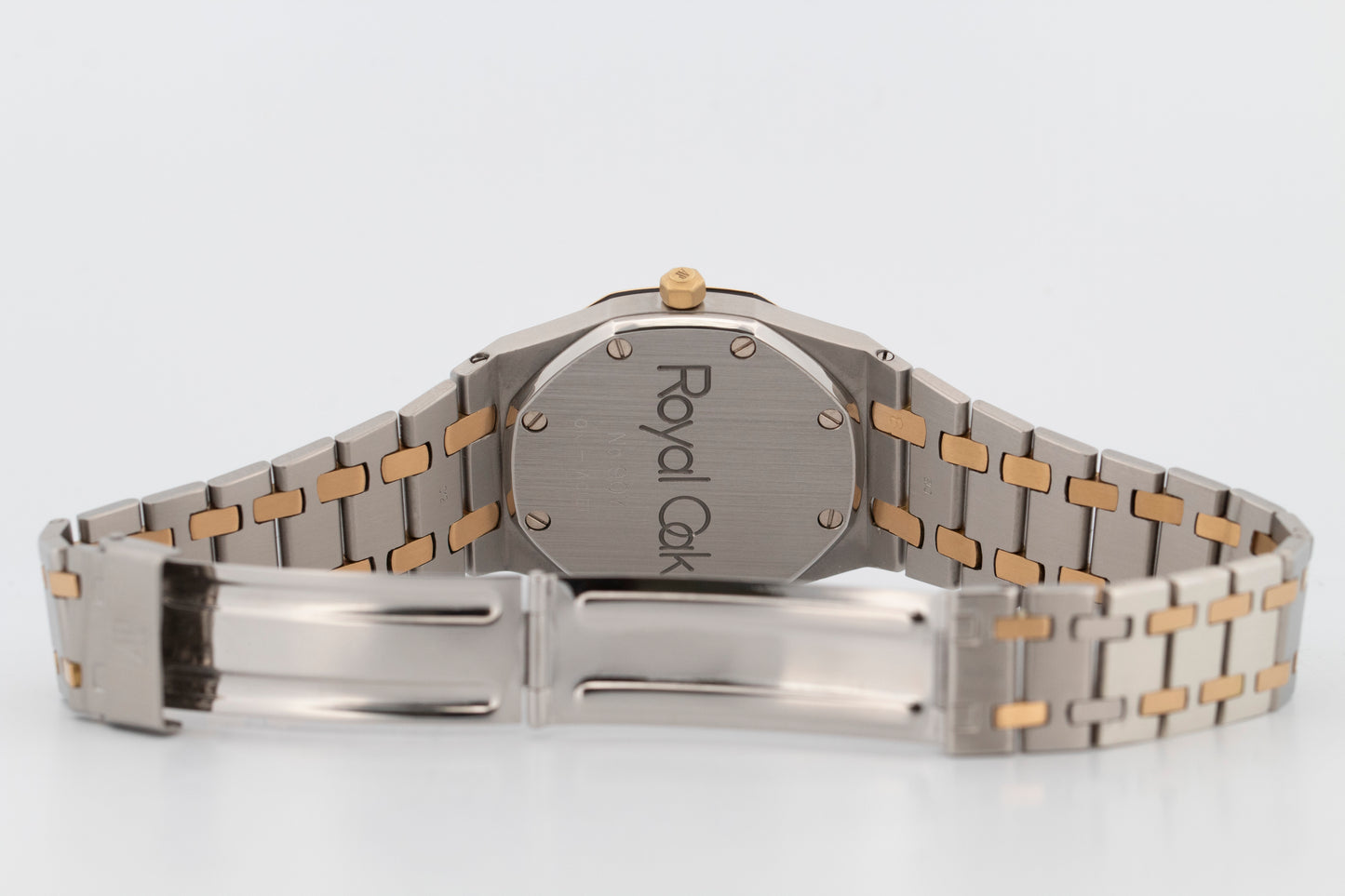 2025 SERVICE Audemars Piguet Royal Oak Gray 35mm Two-Tone 18K 4100BA Watch BOX