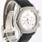 EBEL 1911 BTR Chronograph PAPERS Steel Silver DIAMOND 44mm E9137L7S Watch BOX