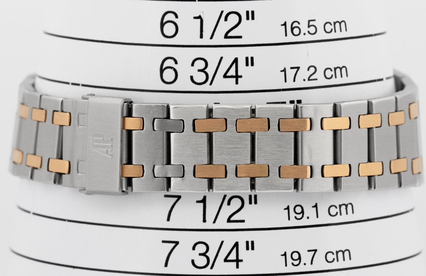 2025 SERVICE Audemars Piguet Royal Oak Gray 35mm Two-Tone 18K 4100BA Watch BOX