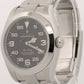 2018 PAPERS Rolex Air-King 40mm BLACK Green Stainless Steel Automatic 116900 BOX