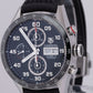 PAPERS Tag Heuer Carerra Chronograph Black Stainless Steel Red Watch CV2A1R BOX