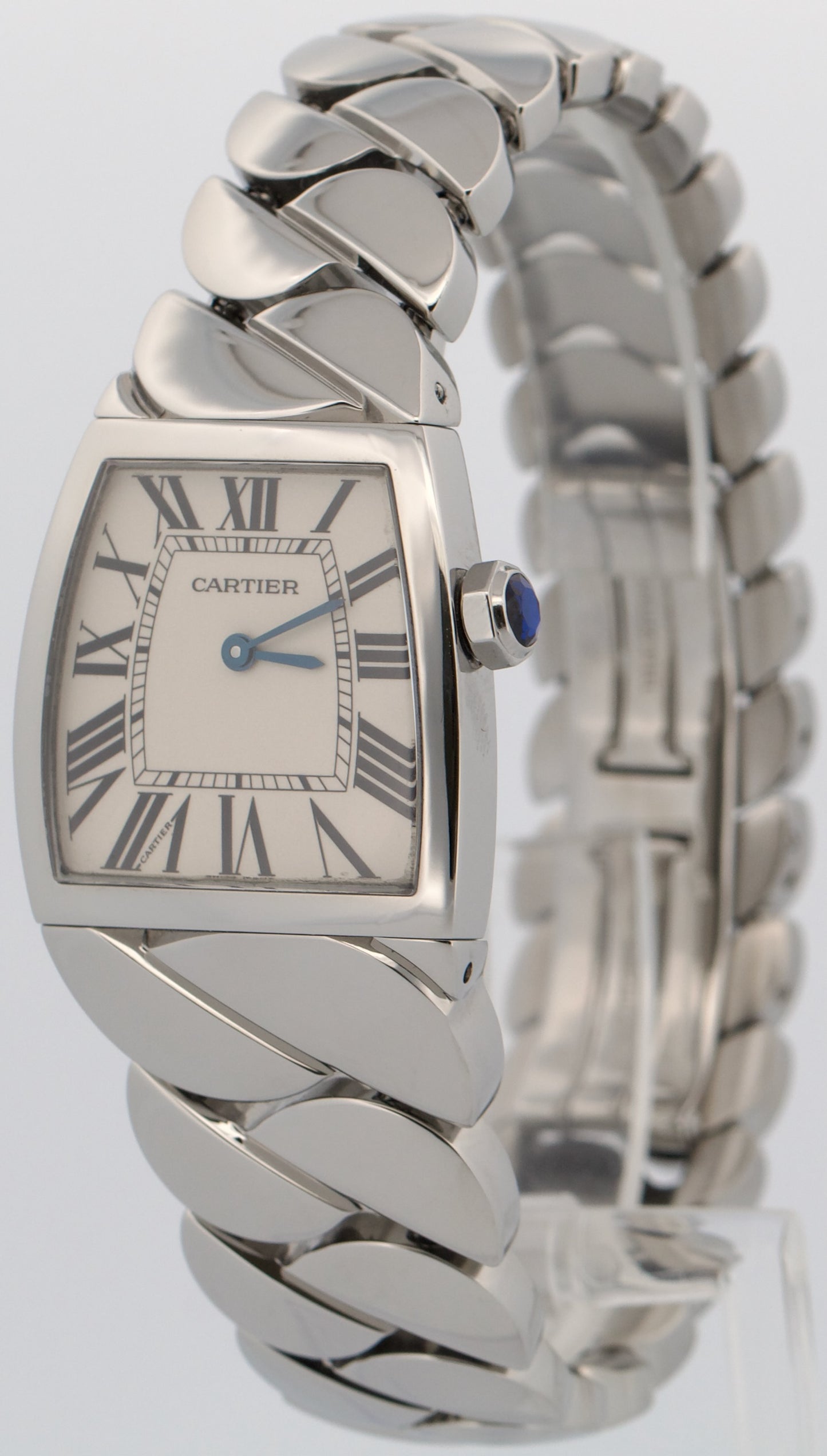 Ladies Cartier La Dona 28mm IVORY Stainless Steel Quartz Watch 2835 / W6600221