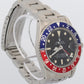 VINTAGE 1978 Rolex GMT-Master Red Blue PEPSI Black Oyster Steel 40mm 1675 Watch