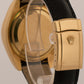 Rolex Sky-Dweller SILVER ROMAN 18K Yellow Gold Fluted 42mm LEATHER 326138 Watch