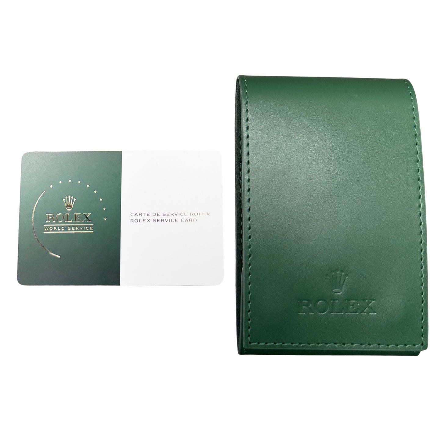 RSC Rolex Submariner Date No-Holes Rehaut Black 40mm 16610 Watch POUCH