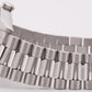 Rolex Day-Date President Silver FACTORY DIAMOND BEZEL 36mm 950 Platinum 18046