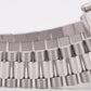 Rolex Day-Date President Silver FACTORY DIAMOND BEZEL 36mm 950 Platinum 18046
