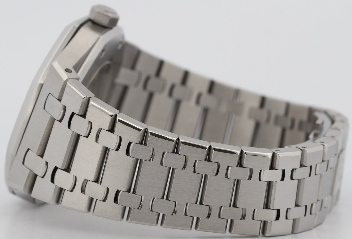 Audemars Piguet Royal Oak WHITE Stainless Steel 41mm Watch 15400ST.OO.1220ST.02